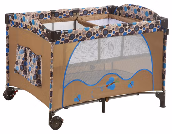 Cama plegable multifunción para bebé, corralito para juegos para bebé